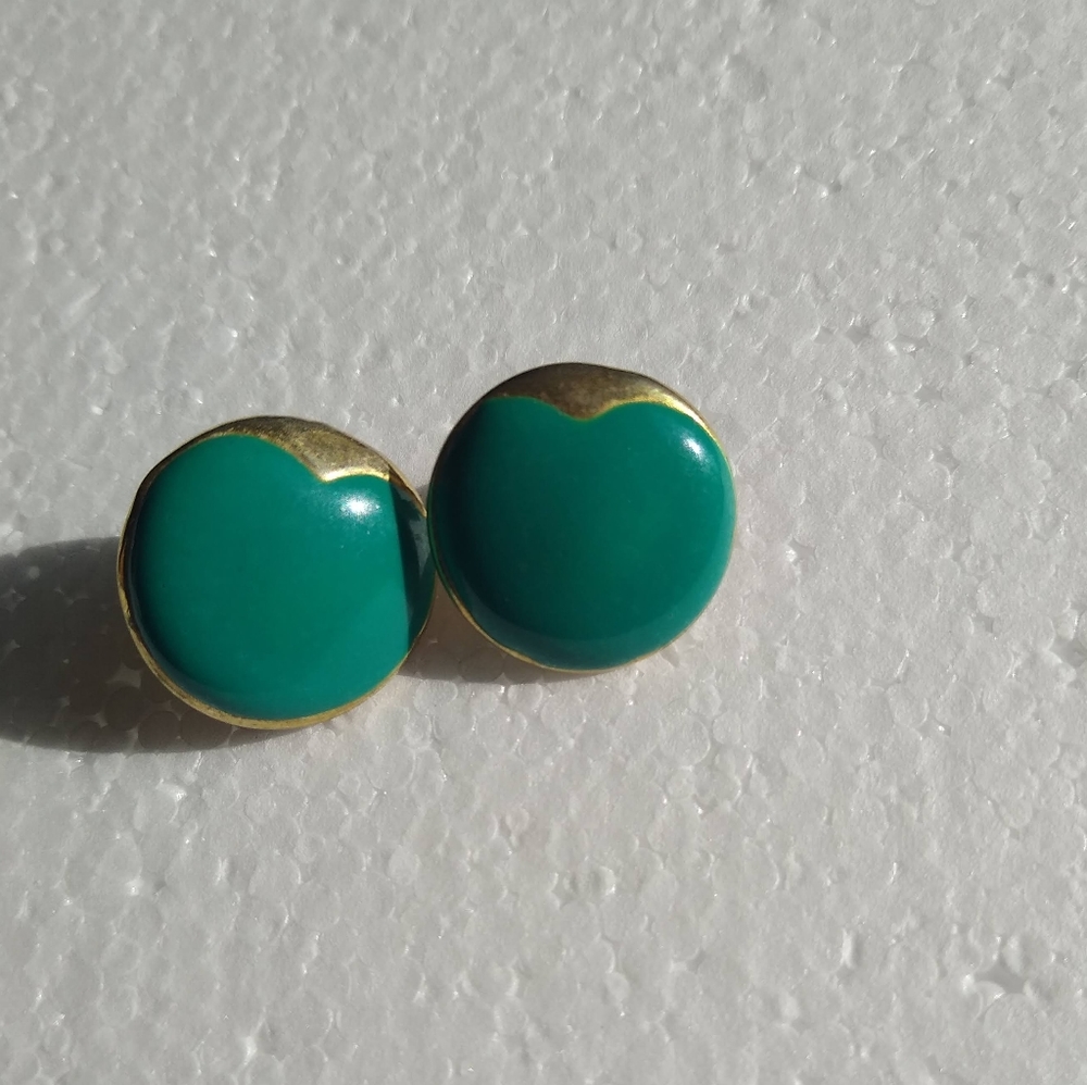 Vintage blue- green Earrings